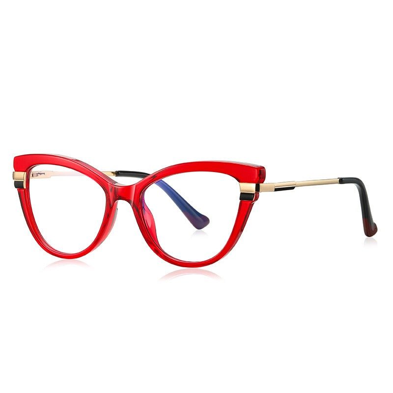 Lenstorm 2113 Crystal Cat Eye Glasses