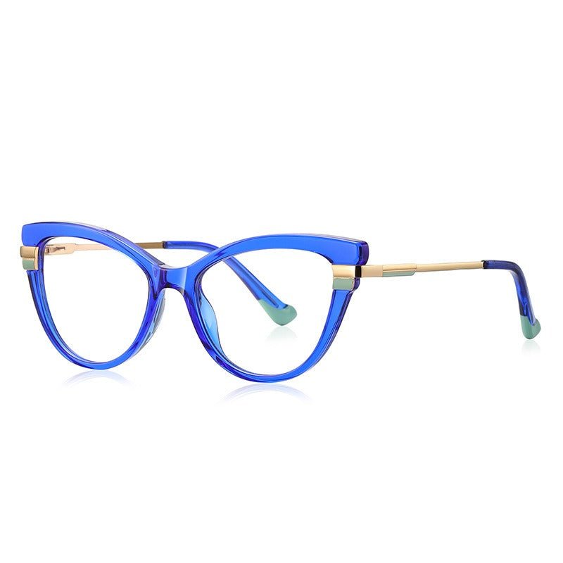 Lenstorm 2113 Crystal Cat Eye Glasses