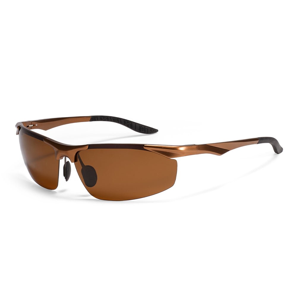 Lenstorm 2206 Half - Frame Aluminum - magnesium alloy sunglasses