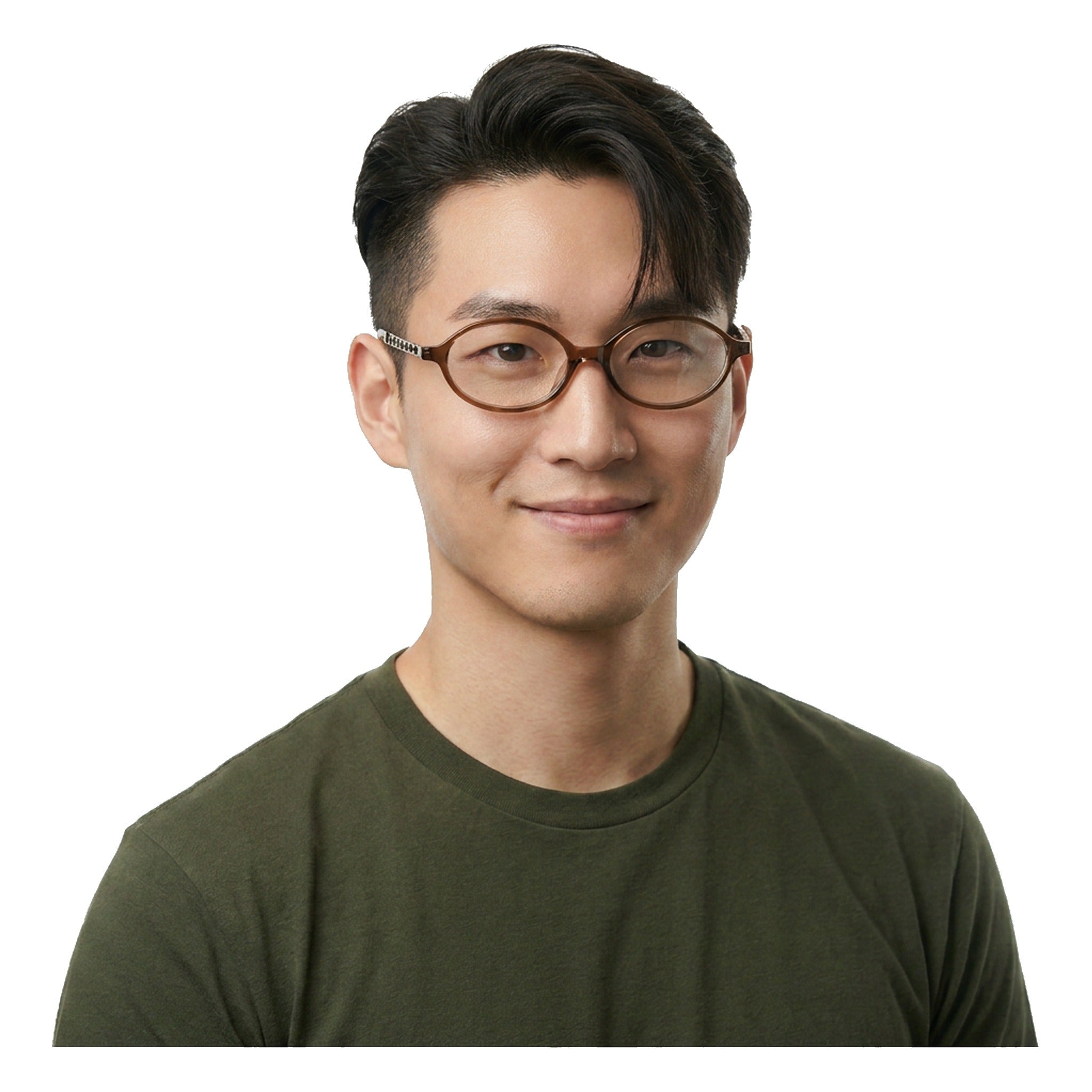 Lenstorm 3476 Chic Chain Oval Glasses
