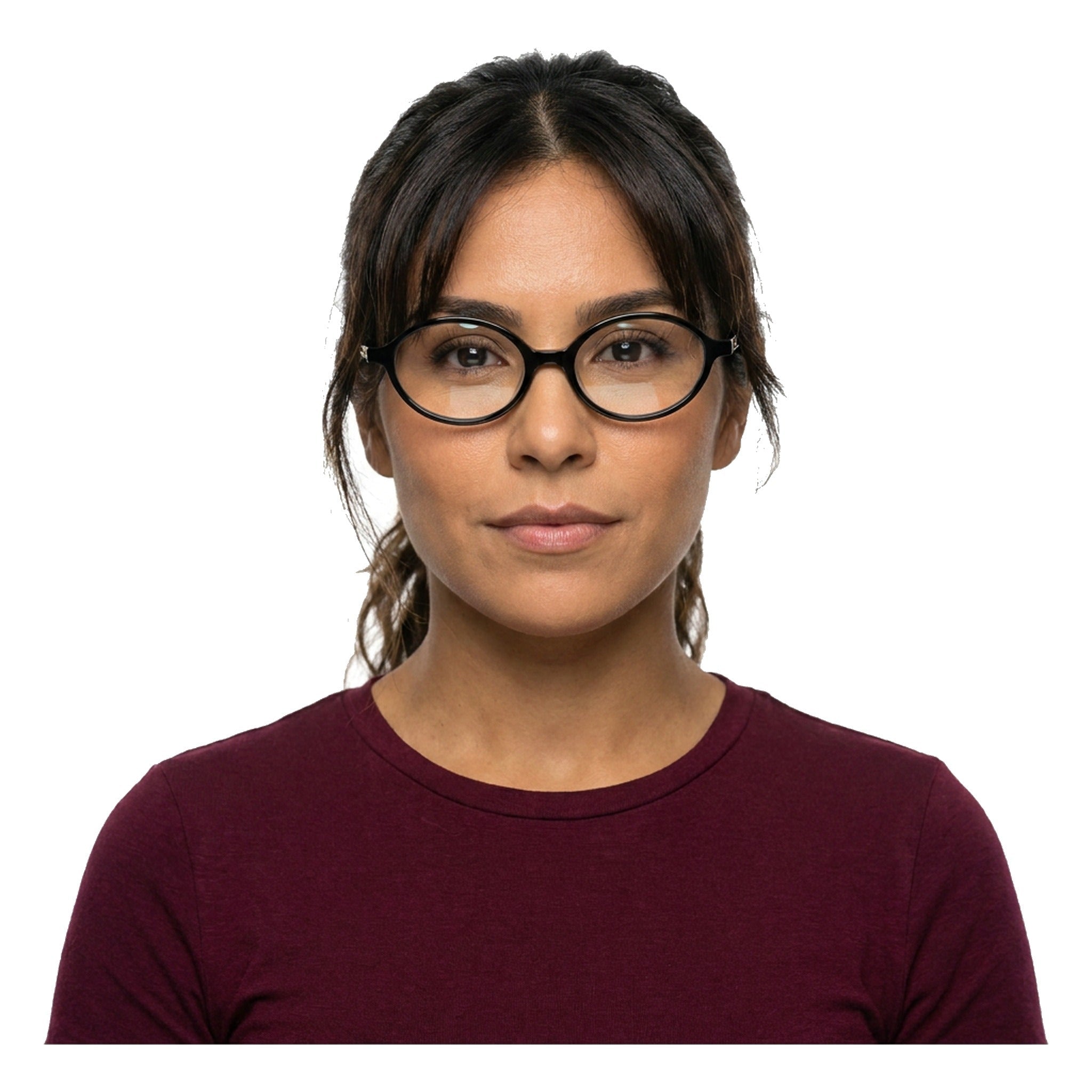 Lenstorm 3476 Chic Chain Oval Glasses
