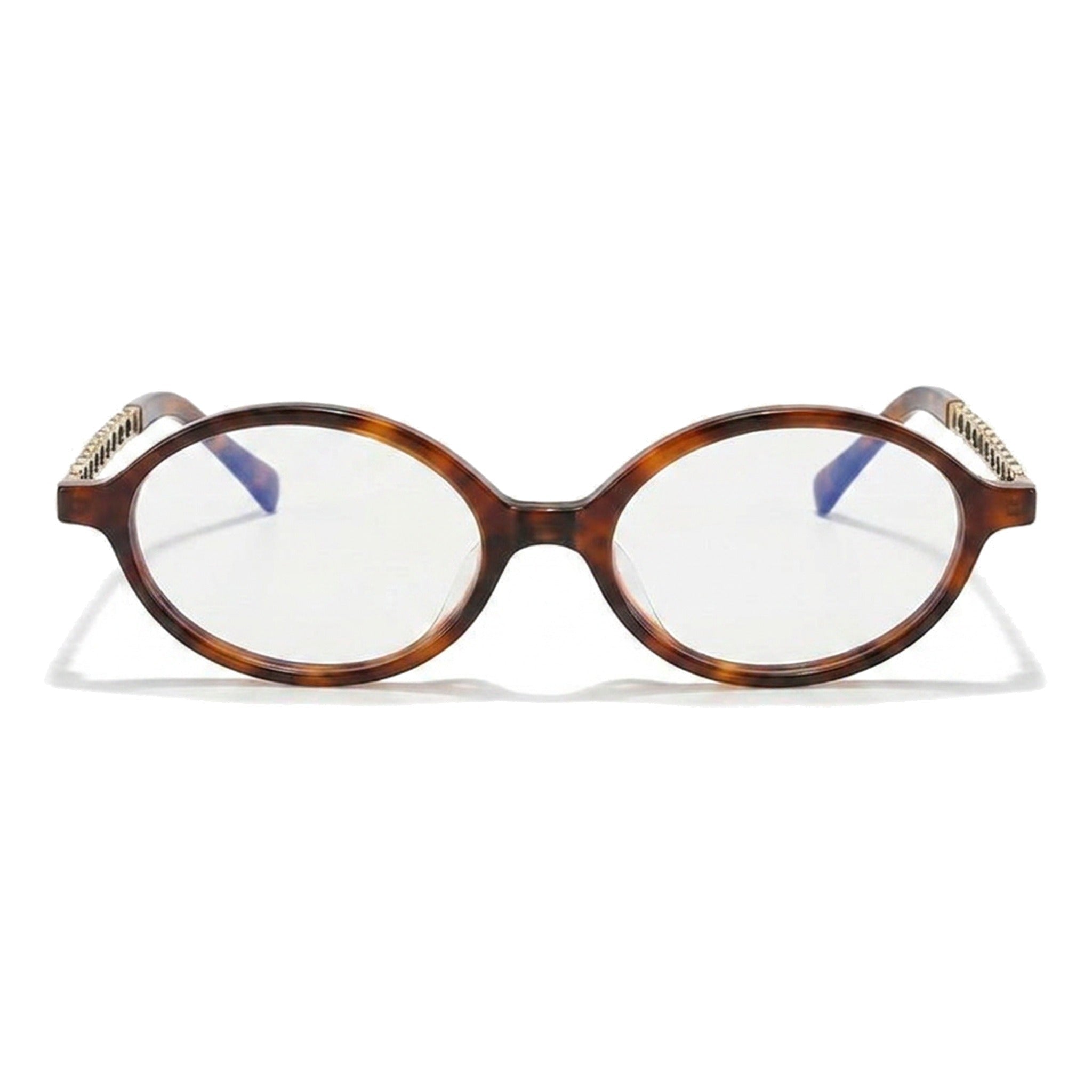 Lenstorm 3476 Chic Chain Oval Glasses