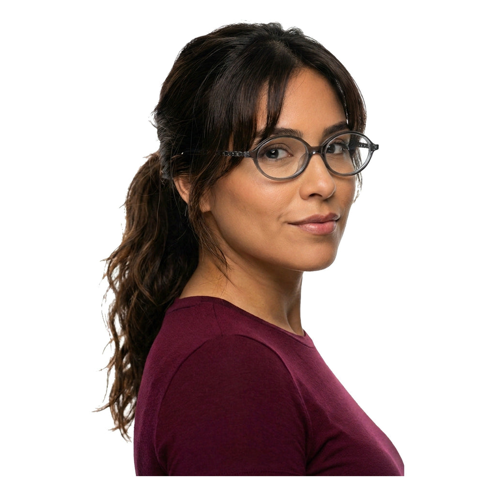 Lenstorm 3476 Chic Chain Oval Glasses