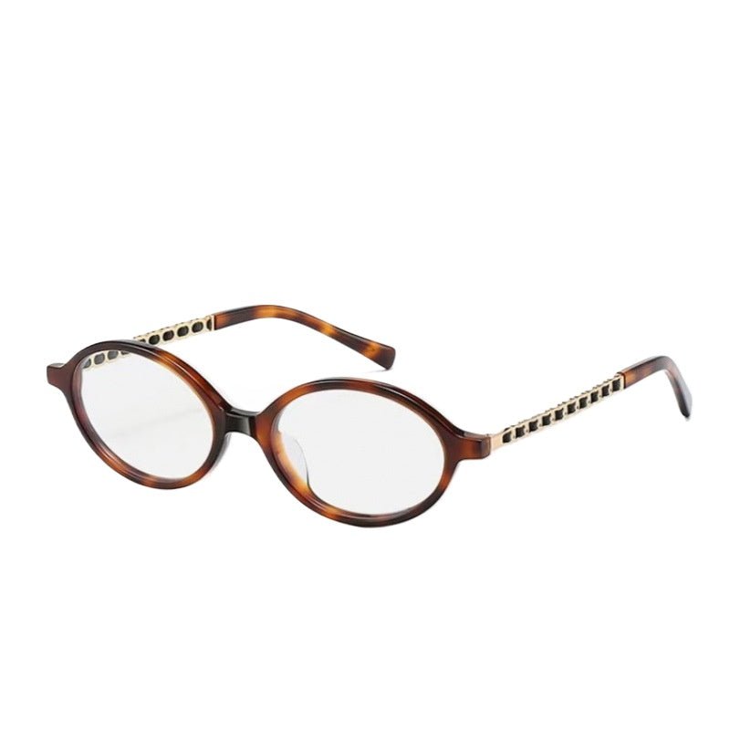 Lenstorm 3476 Chic Chain Oval Glasses