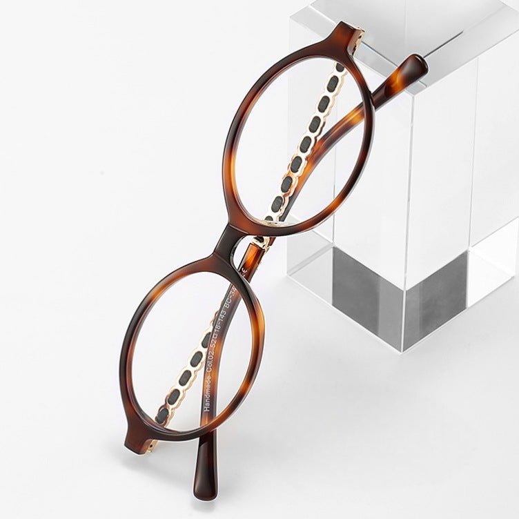 Lenstorm 3476 Chic Chain Oval Glasses