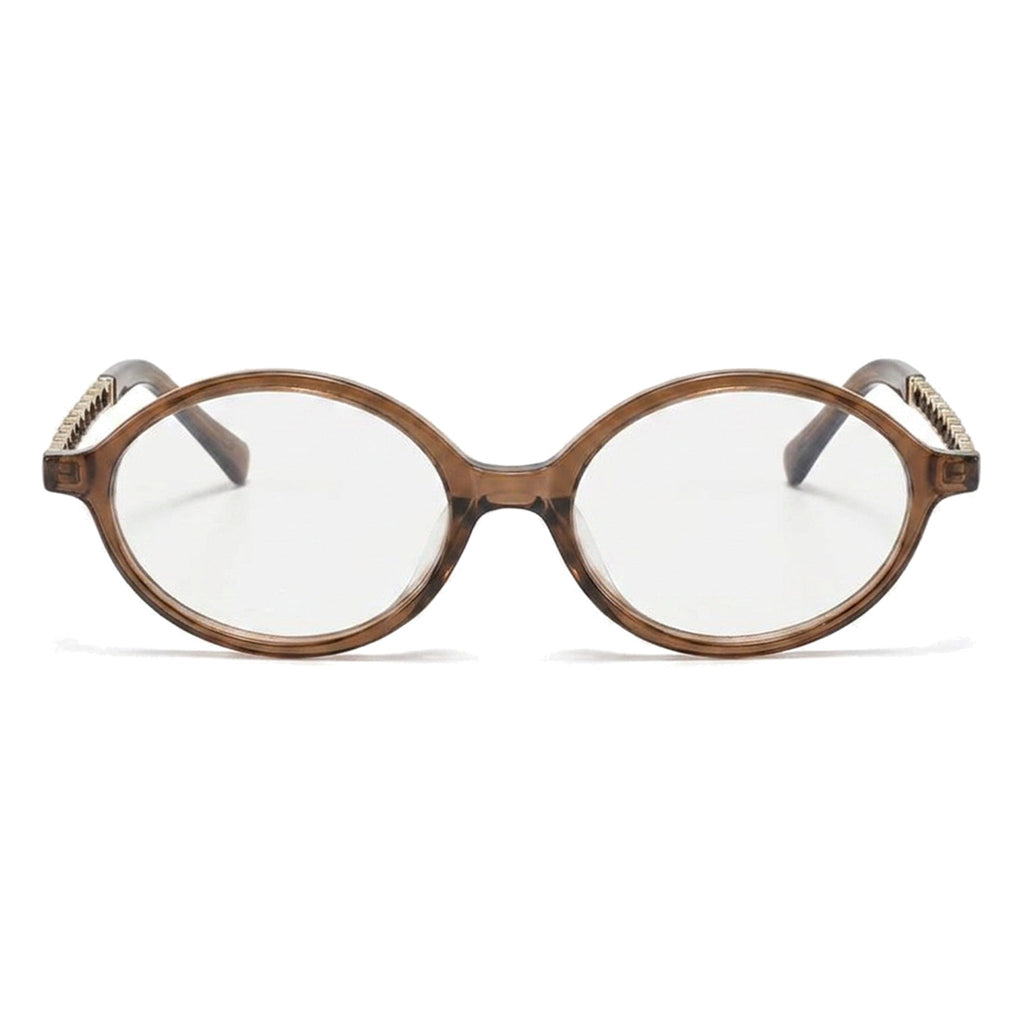 Lenstorm 3476 Chic Chain Oval Glasses