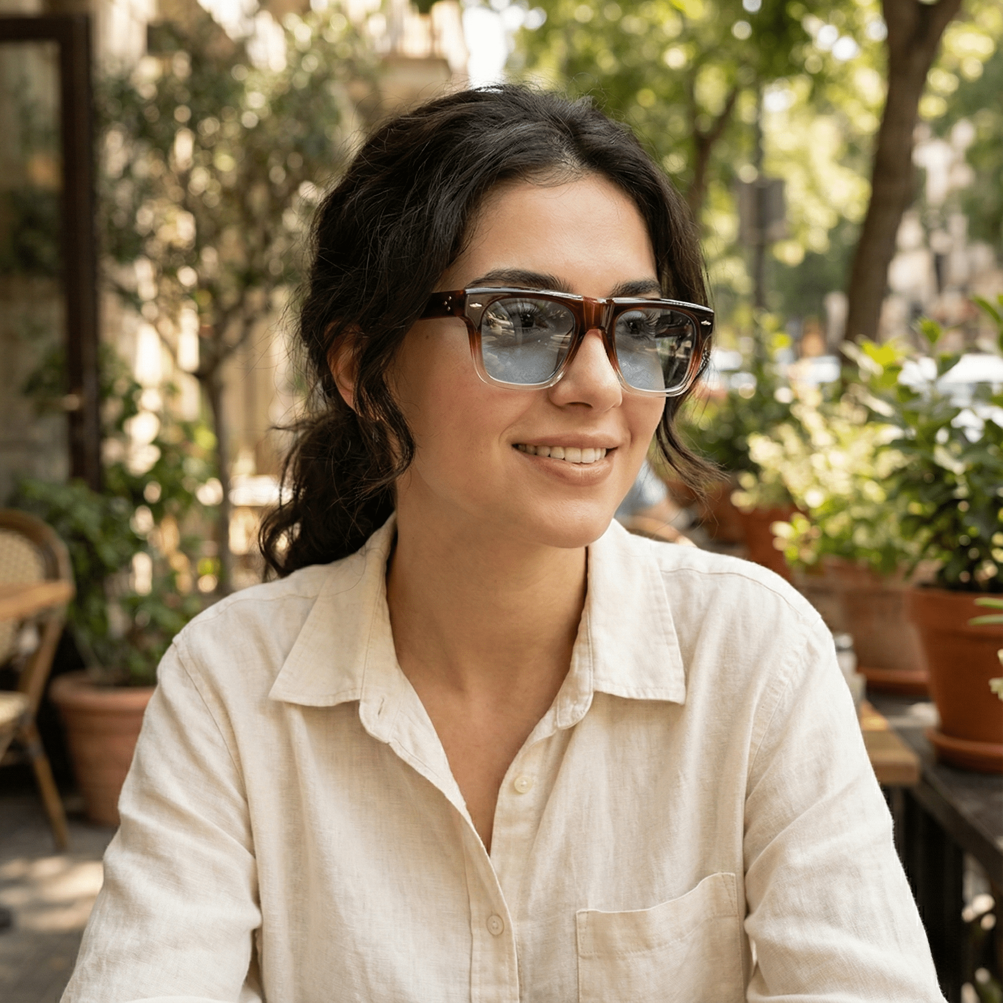 Lenstorm 3883 Onyx Shadow Sunglasses