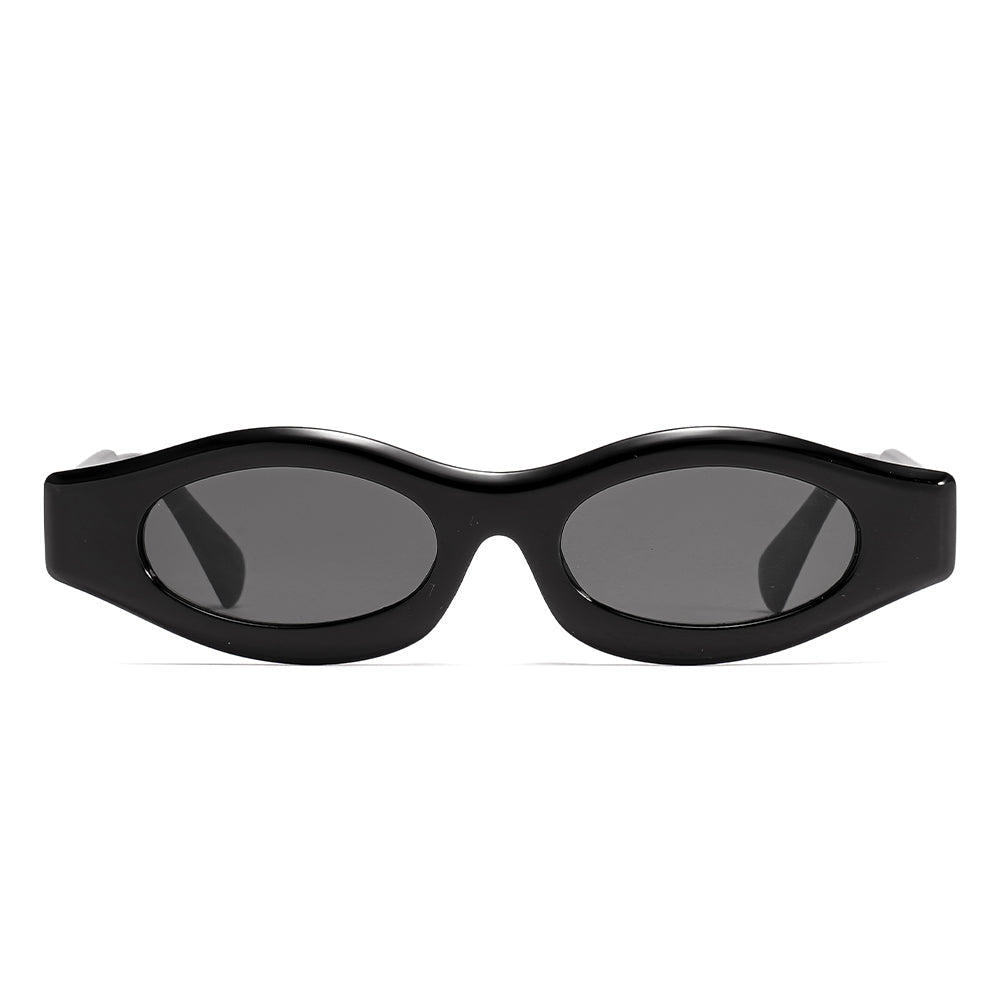 Lenstorm 3905 Neon Oval Sunglasses