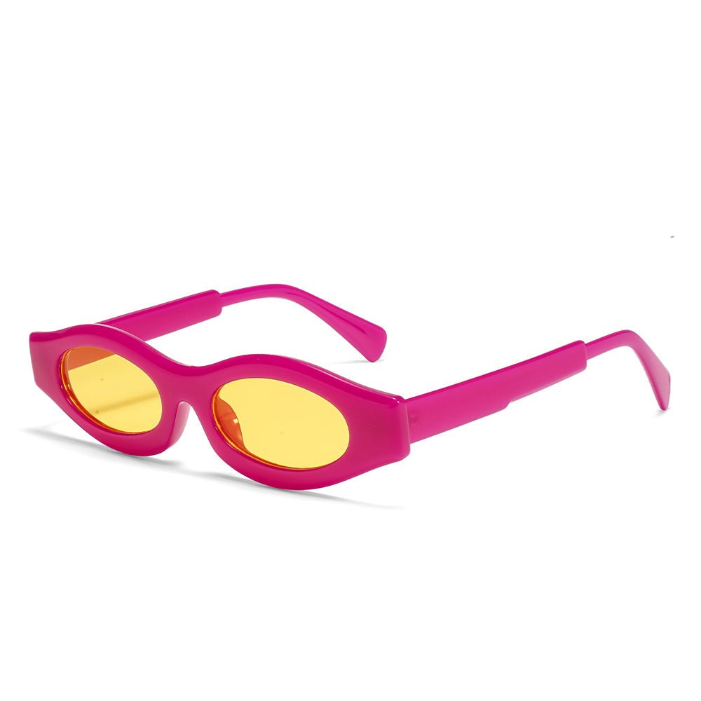 Lenstorm 3905 Neon Oval Sunglasses