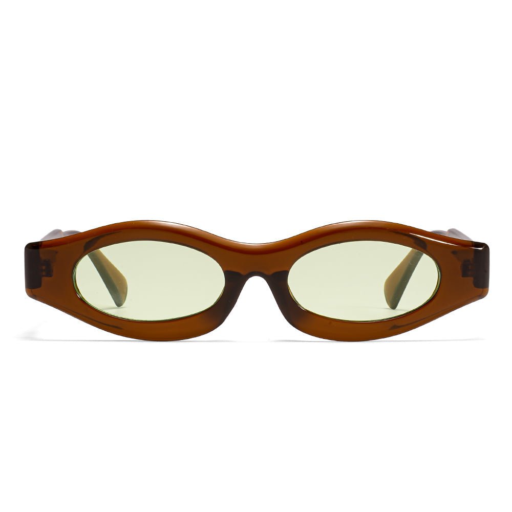Lenstorm 3905 Neon Oval Sunglasses