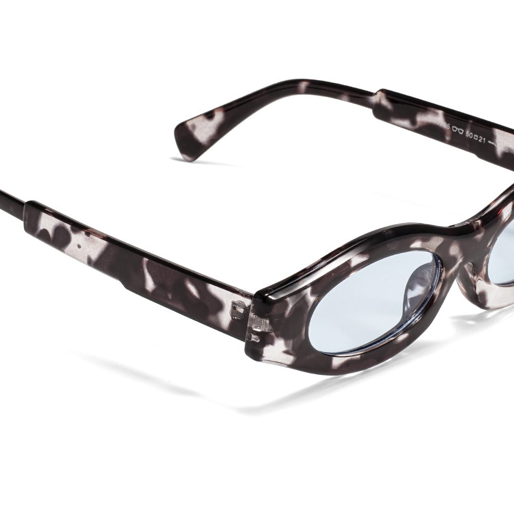 Lenstorm 3905 Neon Oval Sunglasses