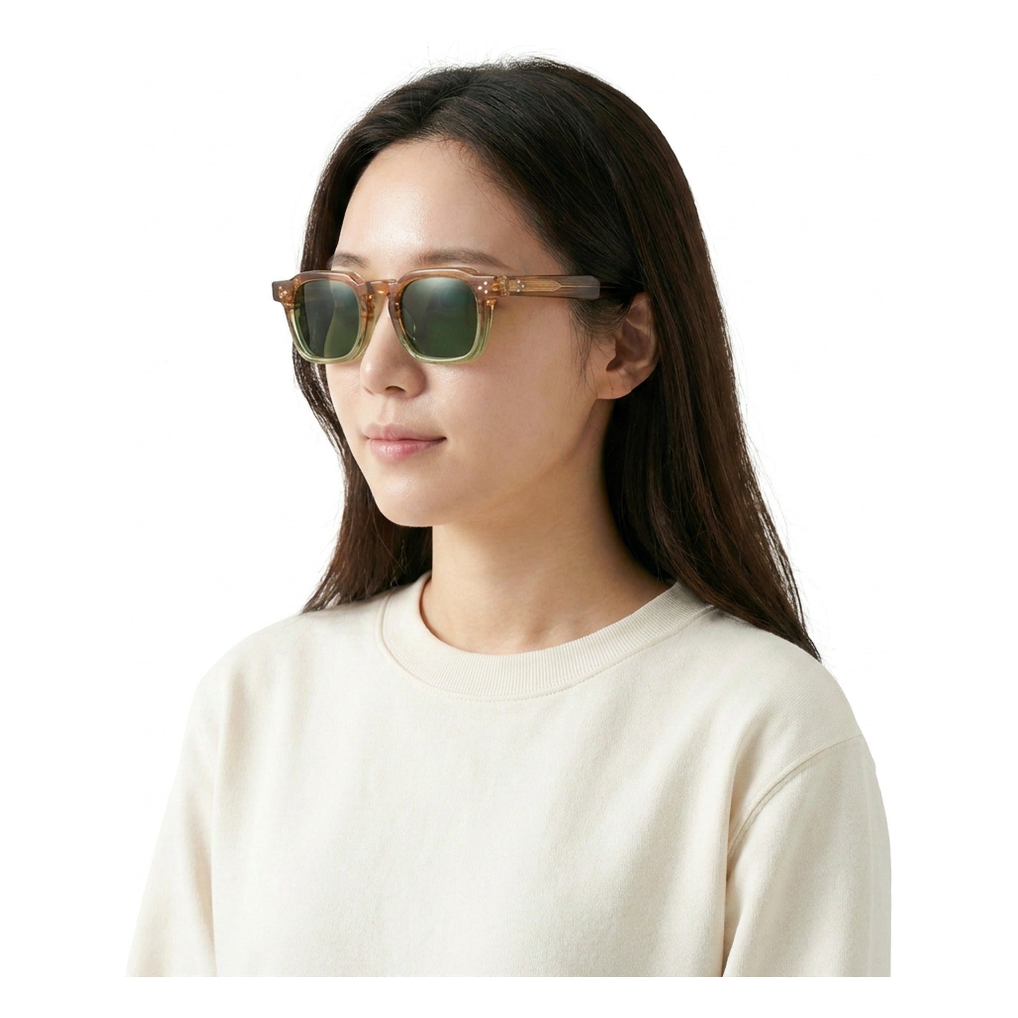 Lenstorm 6239 Premium Designer - Style Geometric Sunglasses