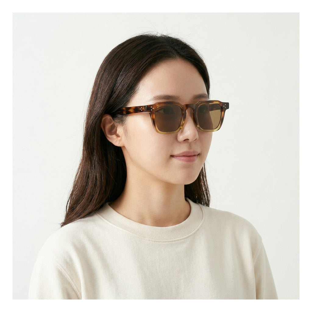 Lenstorm 6239 Premium Designer - Style Geometric Sunglasses
