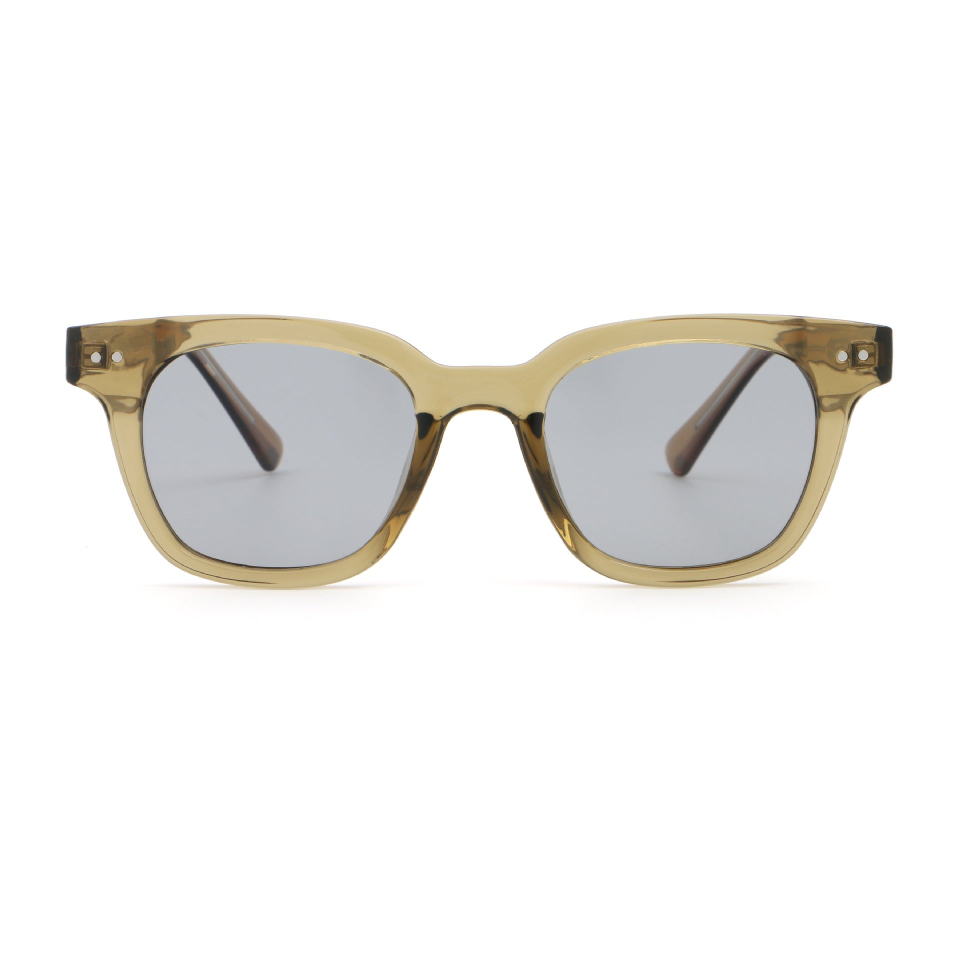 Lenstorm 66524 Matte Acetate Square Unisex Street Style Sunglasses