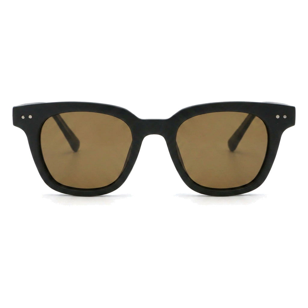 Lenstorm 66524 Matte Acetate Square Unisex Street Style Sunglasses