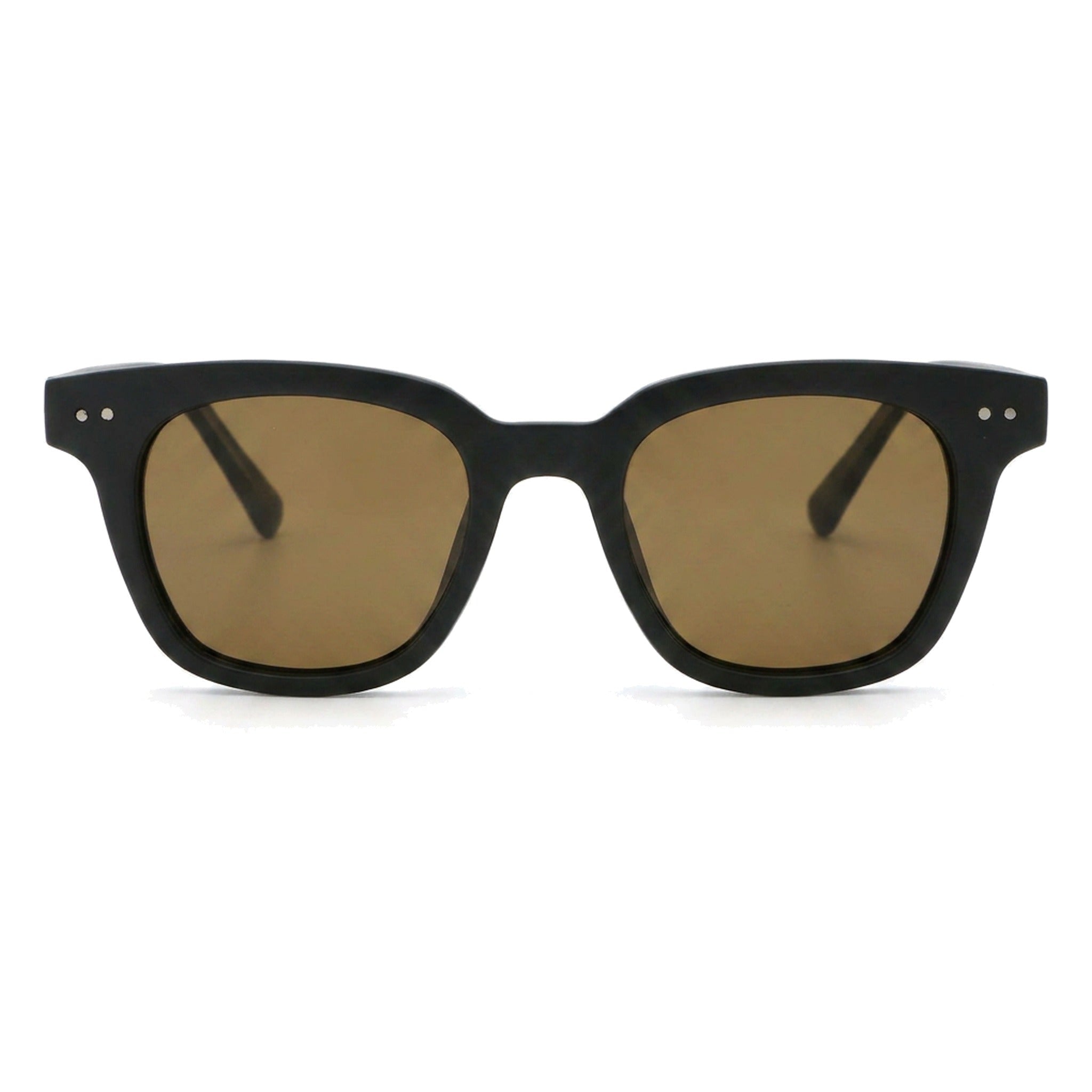 Lenstorm 66524 Matte Acetate Square Unisex Street Style Sunglasses