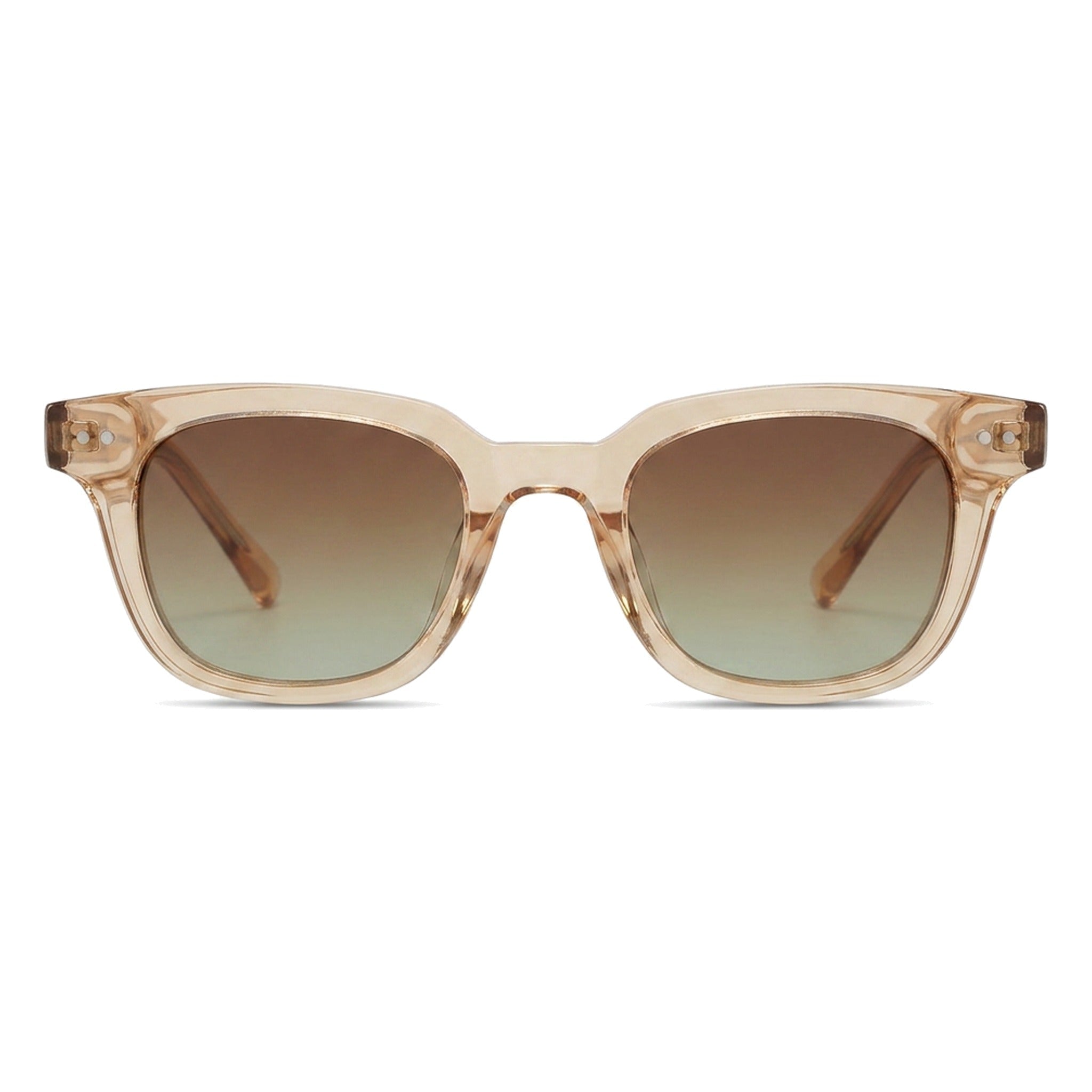 Lenstorm 66524 Matte Acetate Square Unisex Street Style Sunglasses