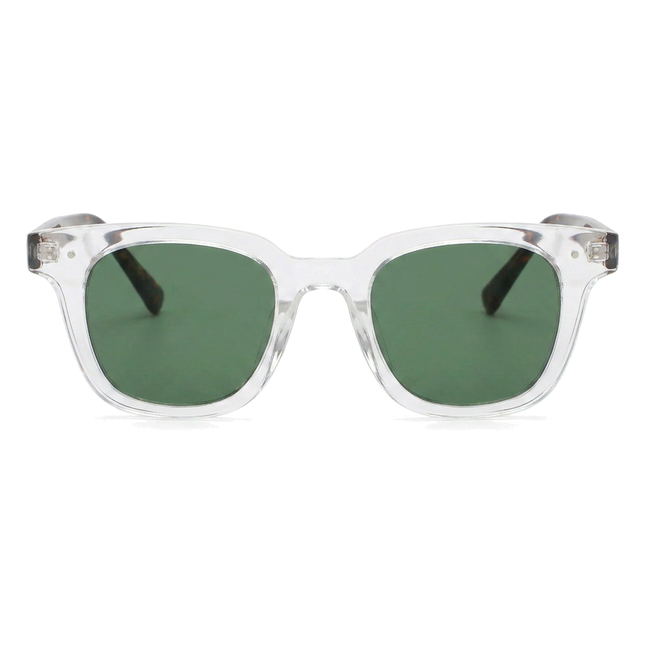 Lenstorm 66524 Matte Acetate Square Unisex Street Style Sunglasses