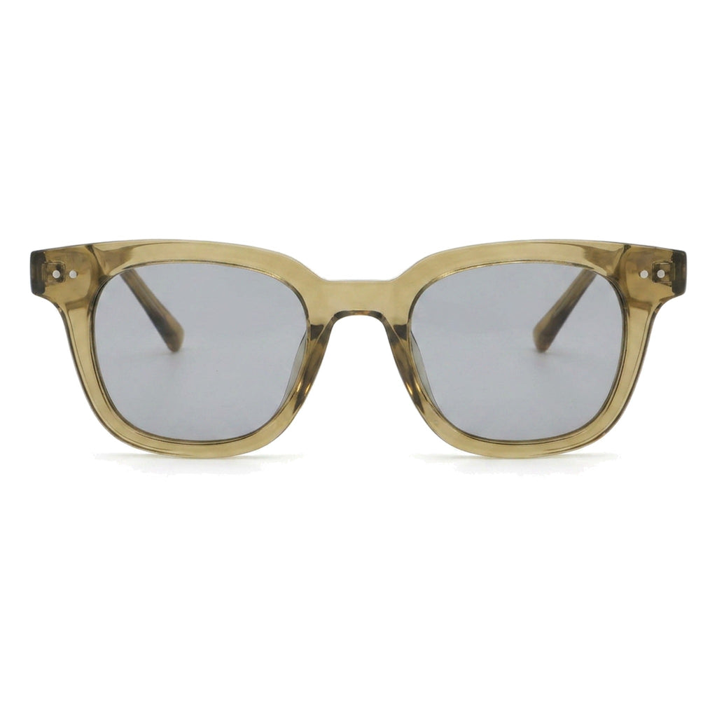 Lenstorm 66524 Matte Acetate Square Unisex Street Style Sunglasses