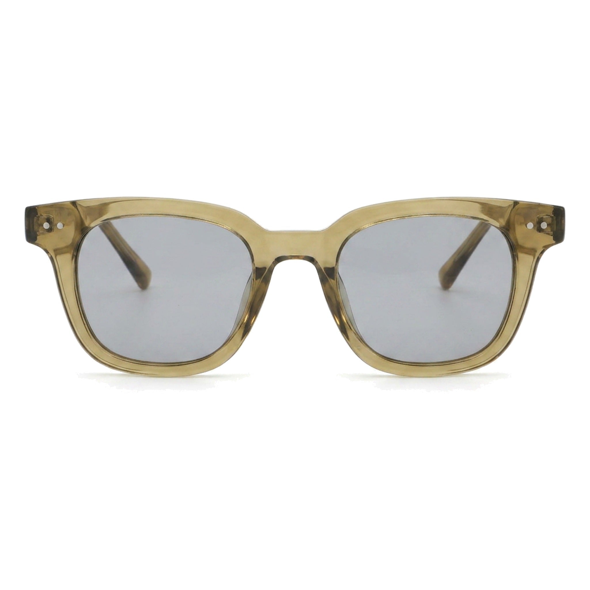 Lenstorm 66524 Matte Acetate Square Unisex Street Style Sunglasses
