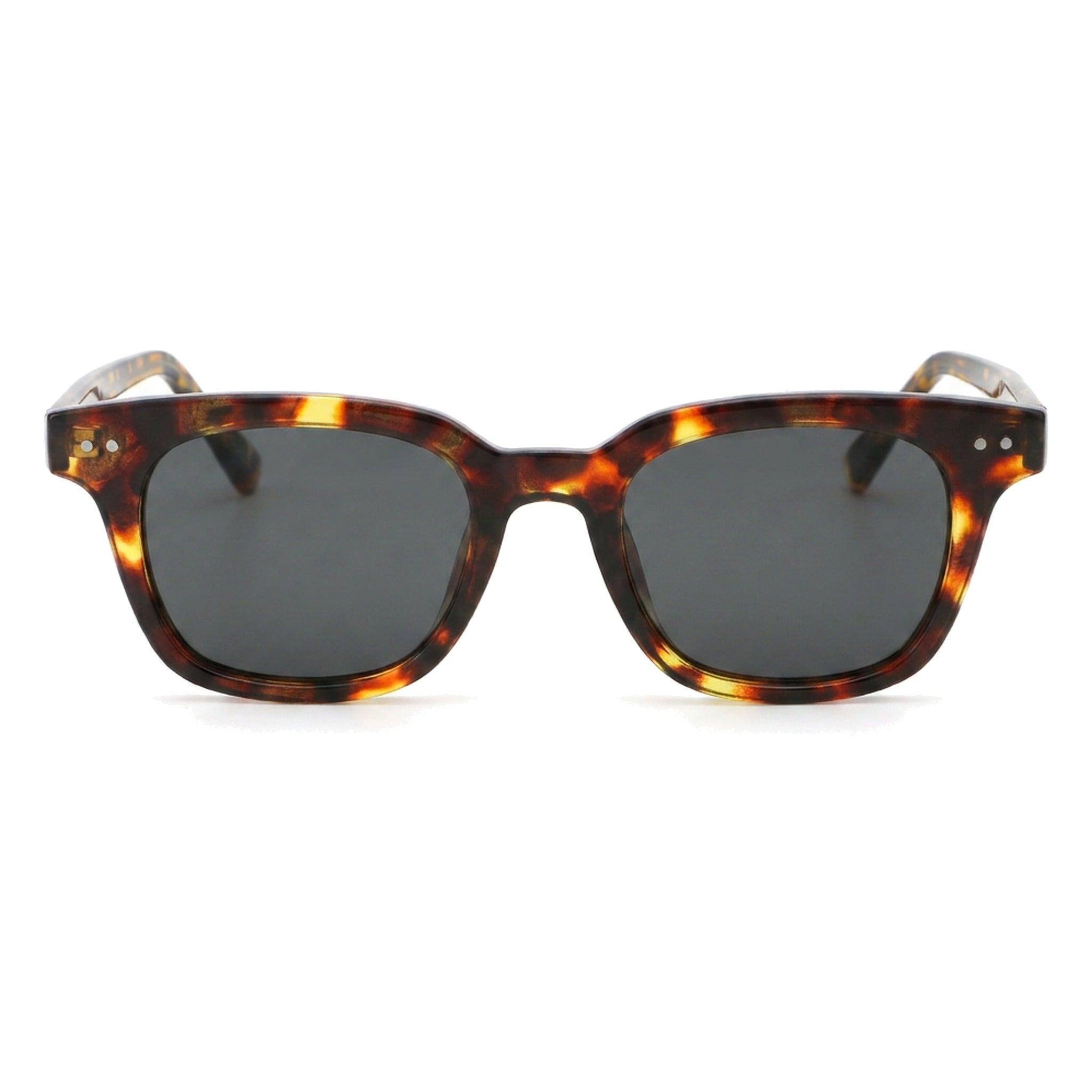Lenstorm 66524 Matte Acetate Square Unisex Street Style Sunglasses