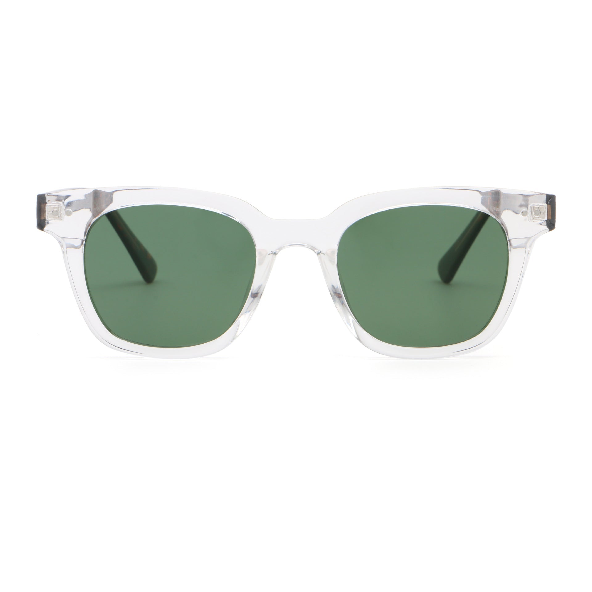 Lenstorm 66524 Matte Acetate Square Unisex Street Style Sunglasses
