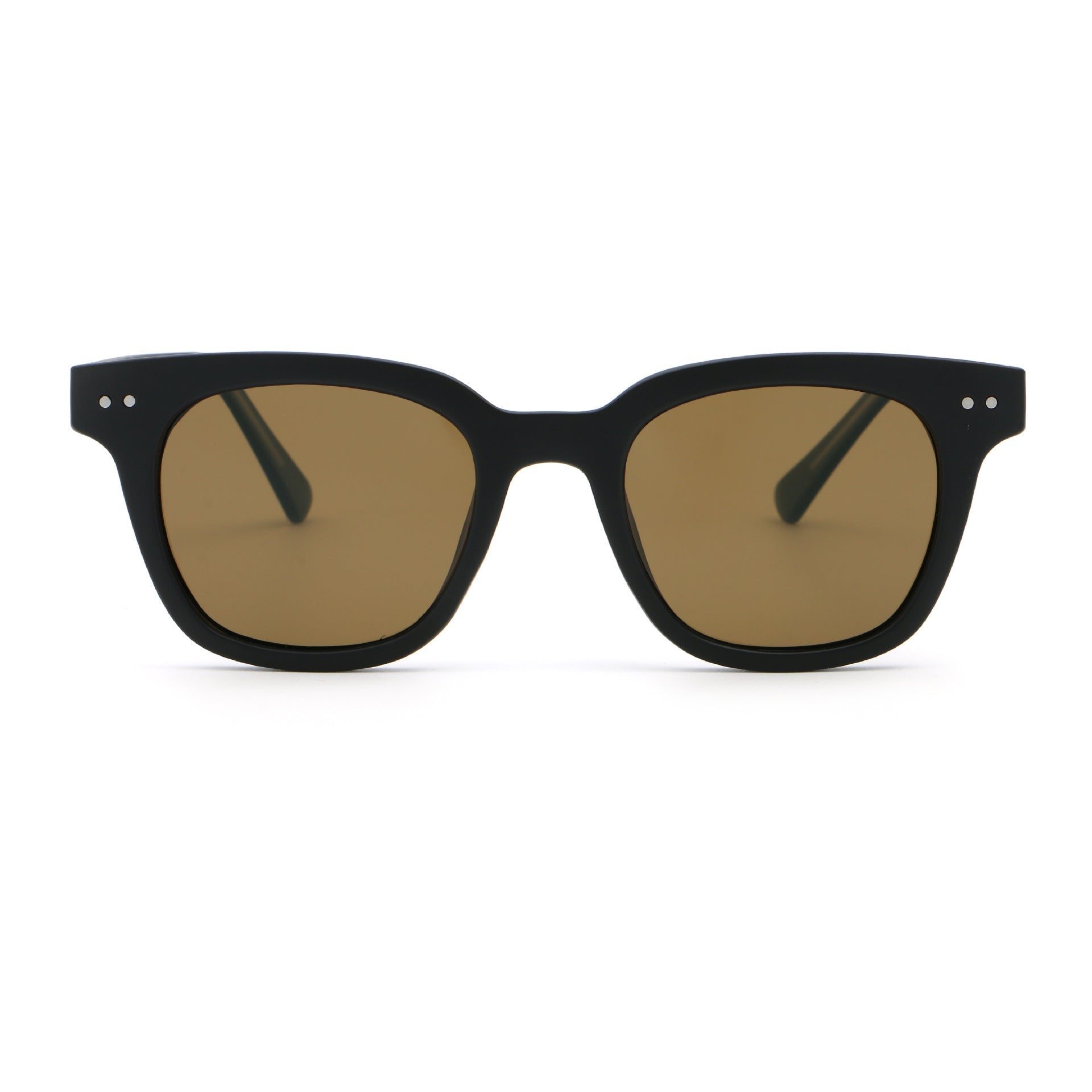 Lenstorm 66524 Matte Acetate Square Unisex Street Style Sunglasses