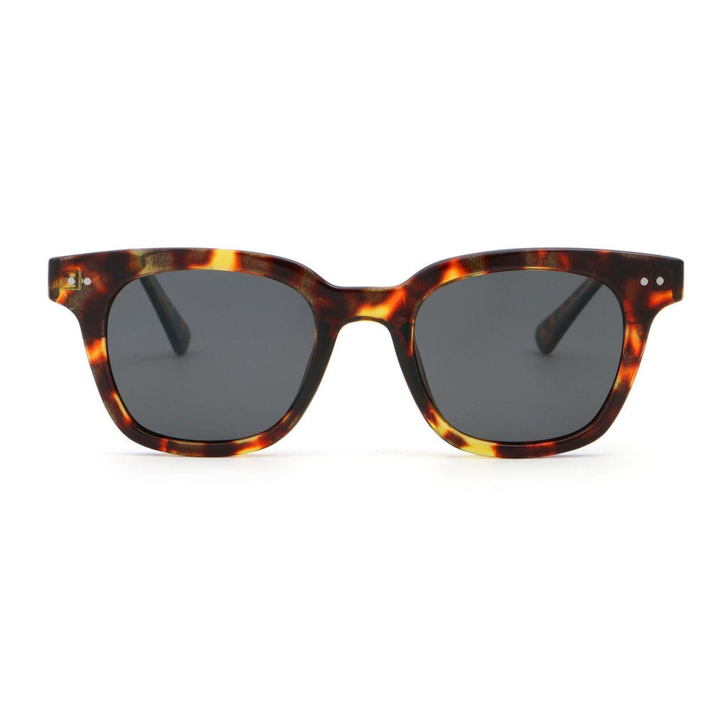Lenstorm 66524 Matte Acetate Square Unisex Street Style Sunglasses