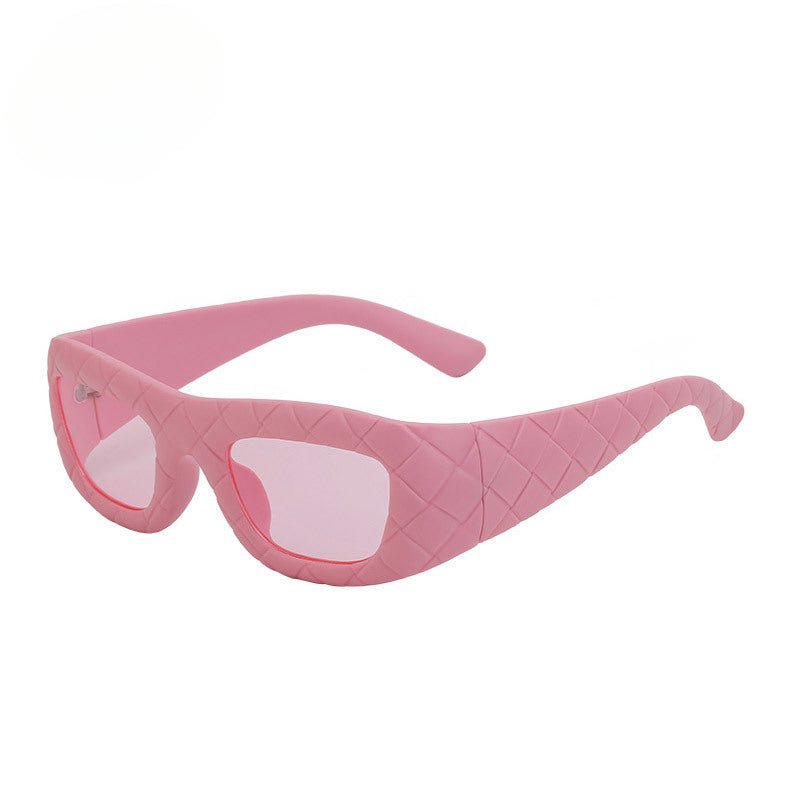 Lenstorm 68268 Unique High - End Woven Frame Sunglasses