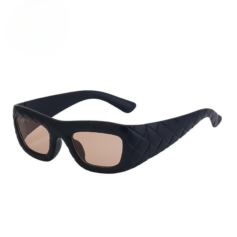 Lenstorm 68268 Unique High - End Woven Frame Sunglasses