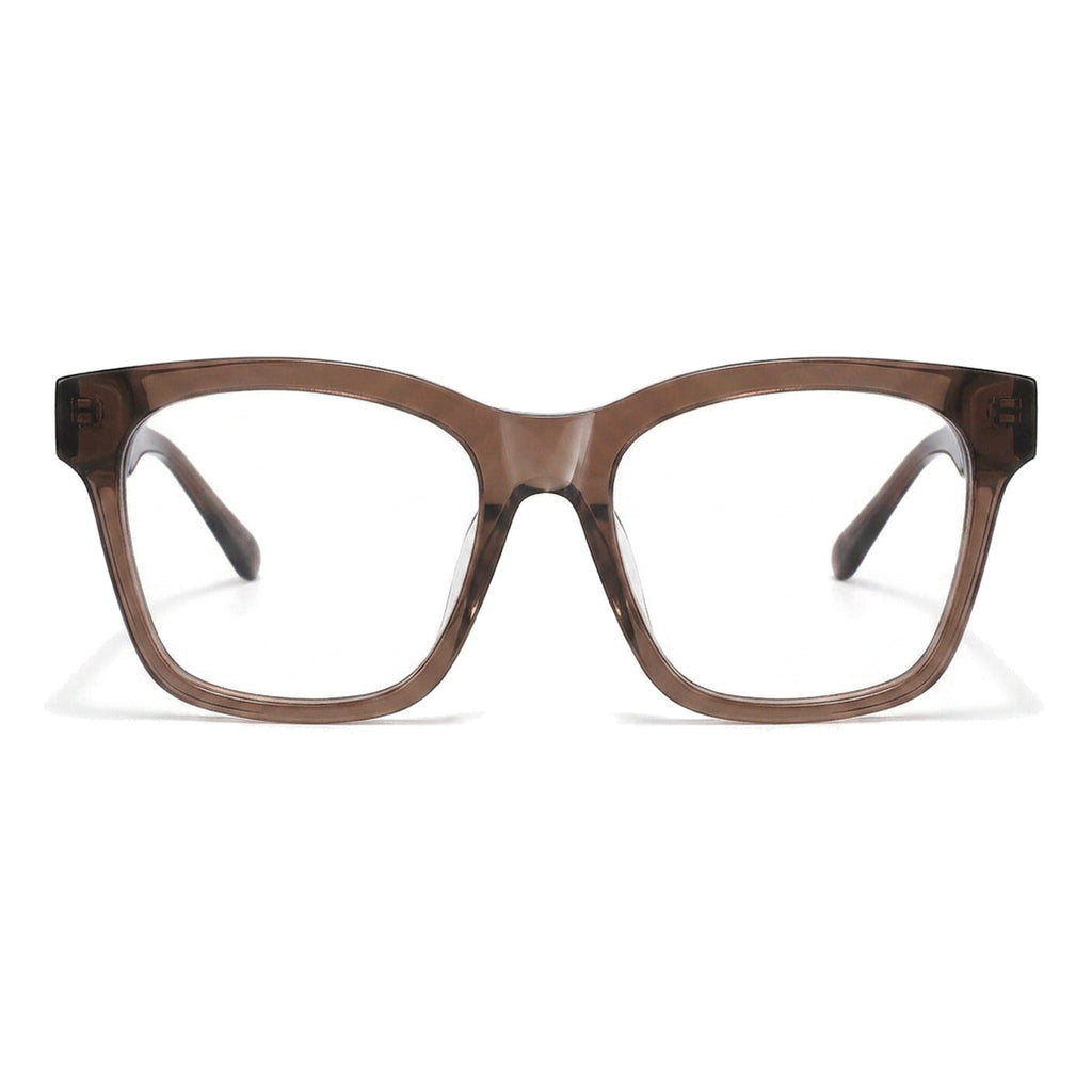 Lenstorm BC2259 Tortoiseshell Acetate Square Blue Light Blocking Eyeglass Frame