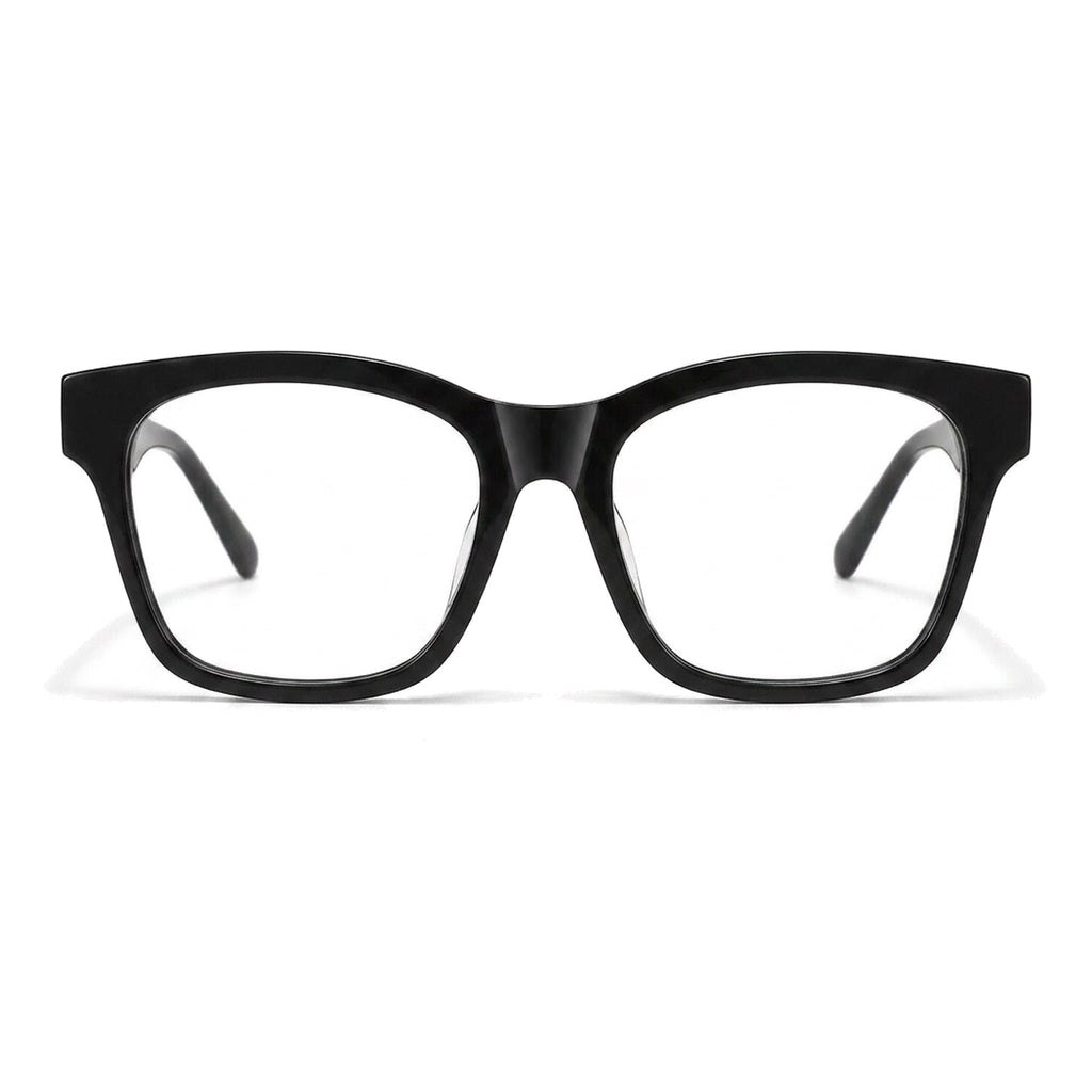 Lenstorm BC2259 Tortoiseshell Acetate Square Blue Light Blocking Eyeglass Frame