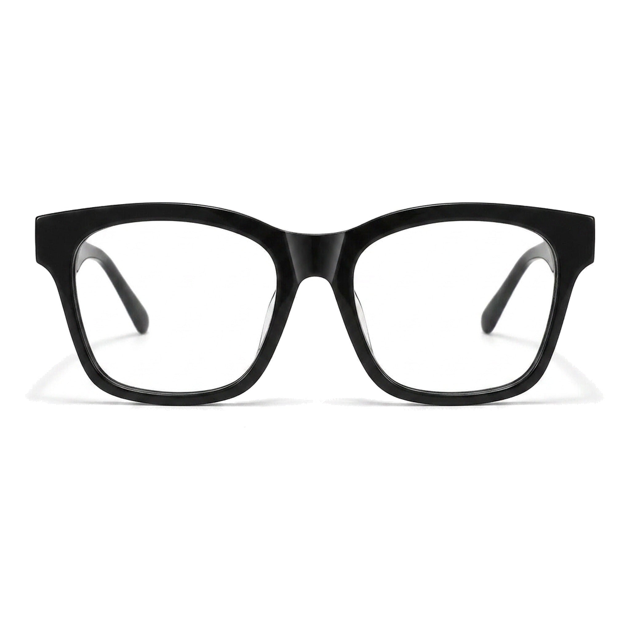 Lenstorm BC2259 Tortoiseshell Acetate Square Blue Light Blocking Eyeglass Frame