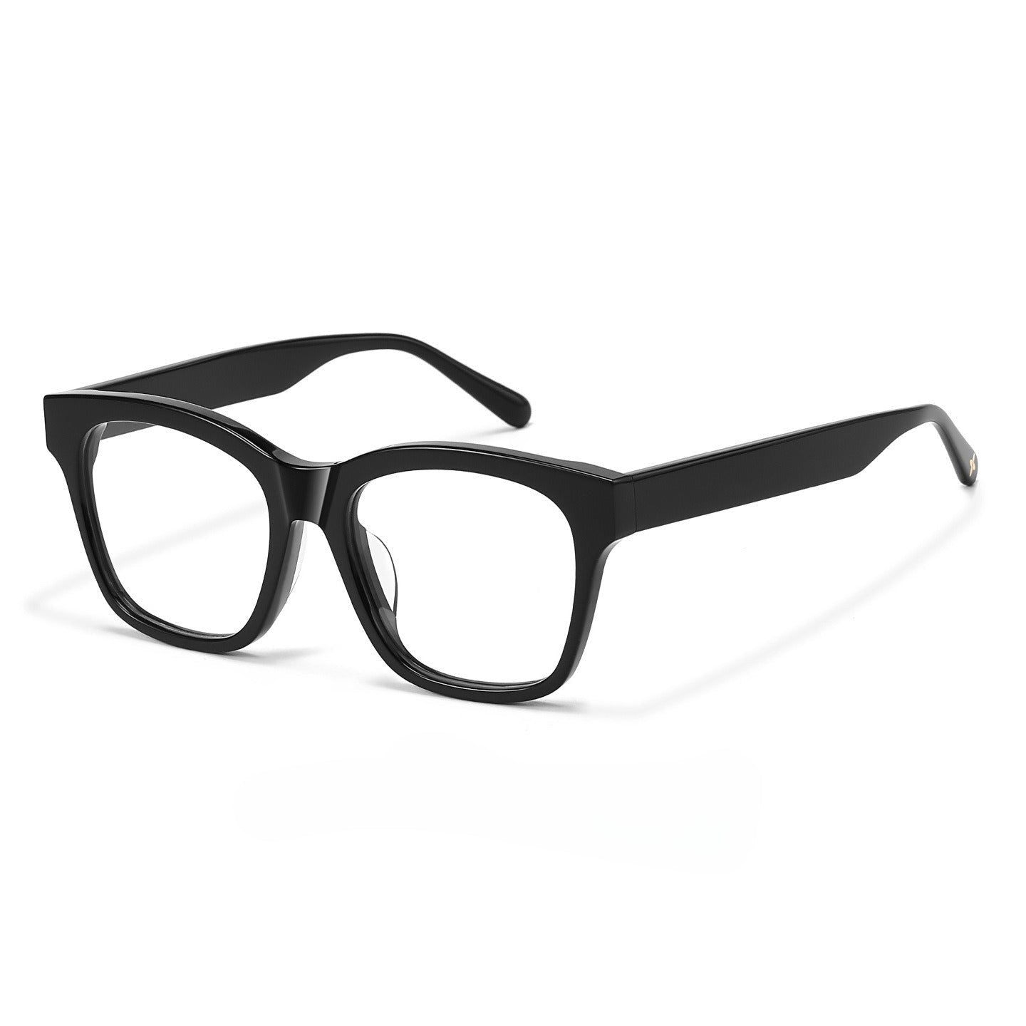 Lenstorm BC2259 Tortoiseshell Acetate Square Blue Light Blocking Eyeglass Frame