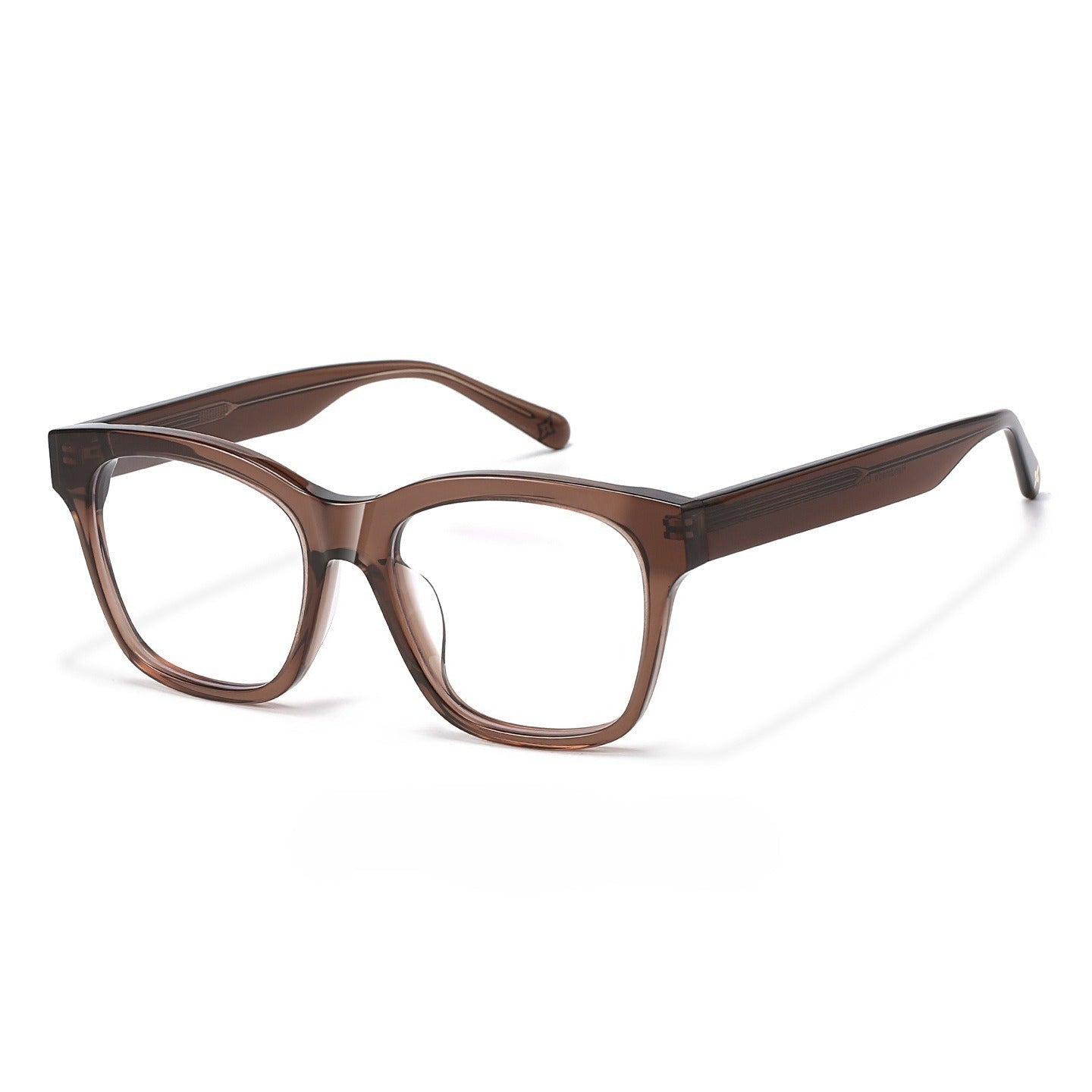 Lenstorm BC2259 Tortoiseshell Acetate Square Blue Light Blocking Eyeglass Frame
