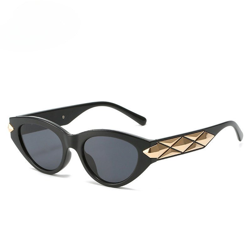 Lenstorm LH104 Metal Punk Cat Eye Sunglasses