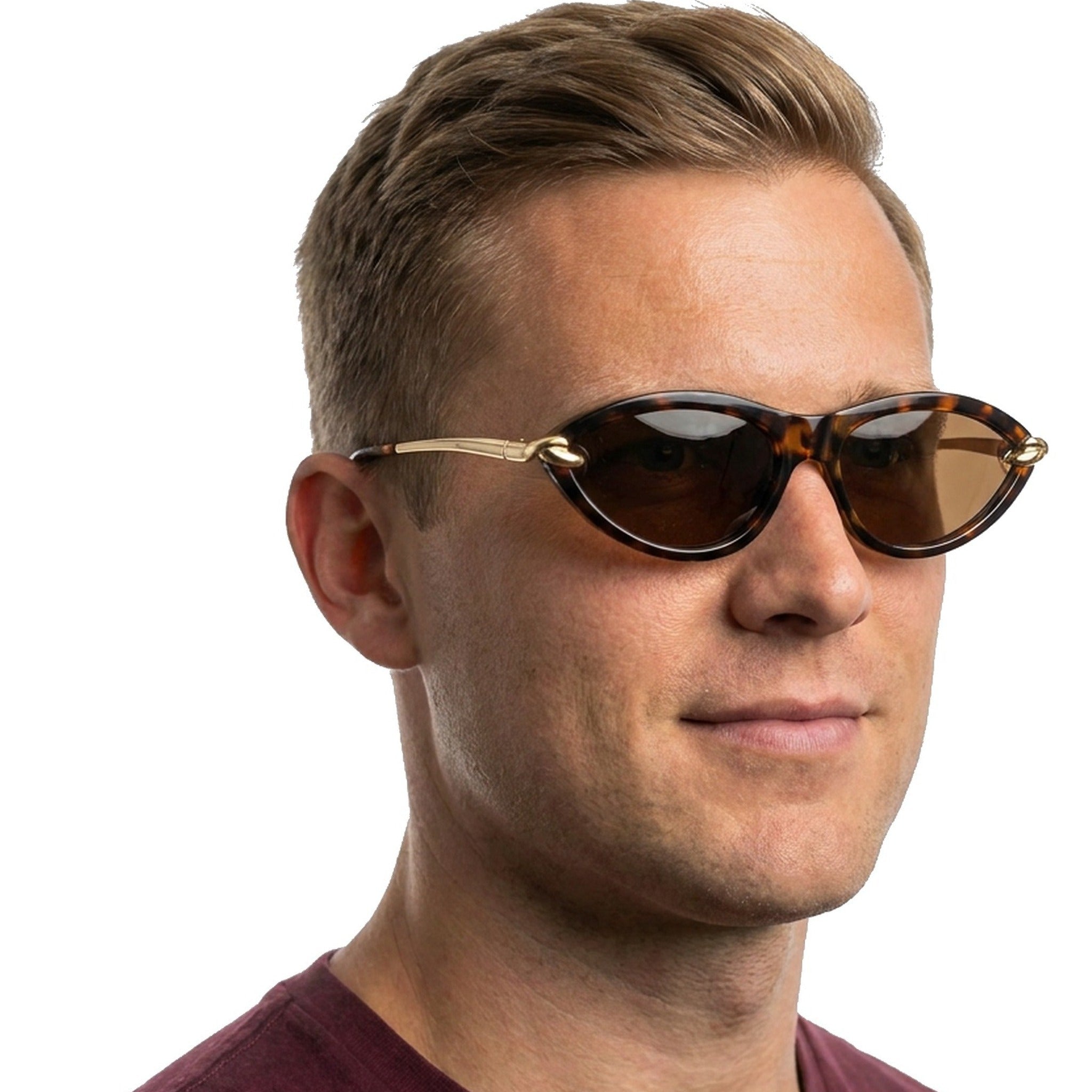 Lenstorm LS029940 Premium Knot Detail Cat - eye Sunglasses