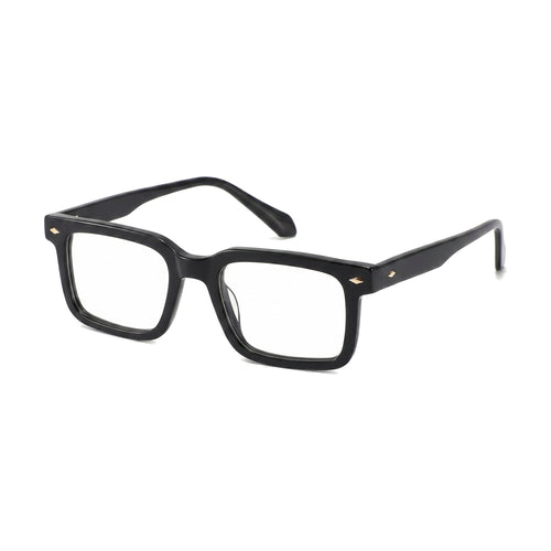 Lenstorm LS035611 Acetate Retro Classic Square Eyeglasses