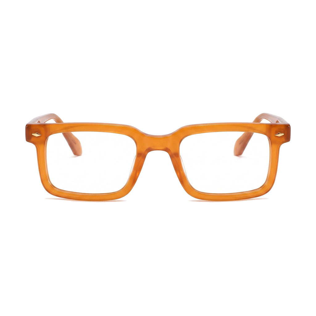 Lenstorm LS035611 Acetate Retro Classic Square Eyeglasses
