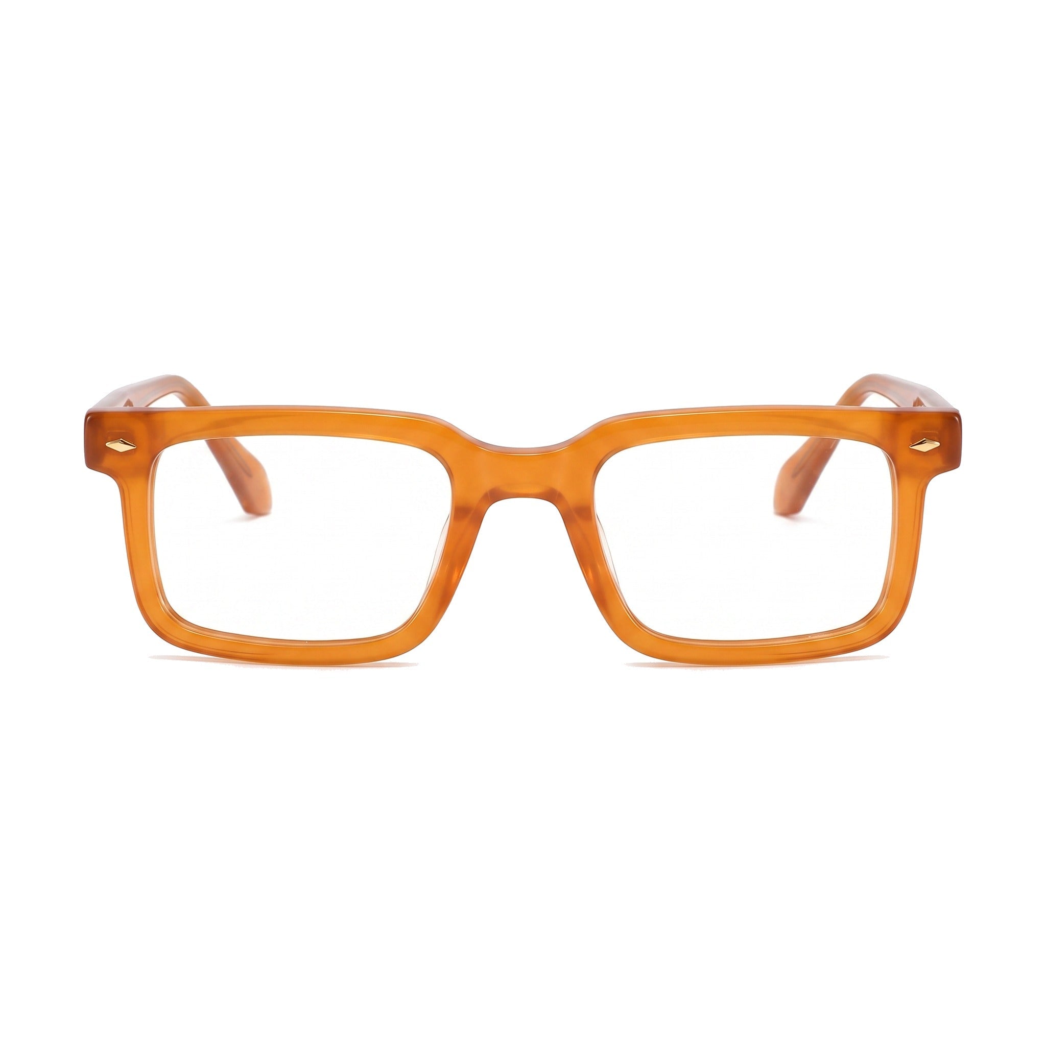 Lenstorm LS035611 Acetate Retro Classic Square Eyeglasses