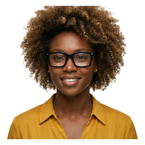 Lenstorm LS035611 Acetate Retro Classic Square Eyeglasses