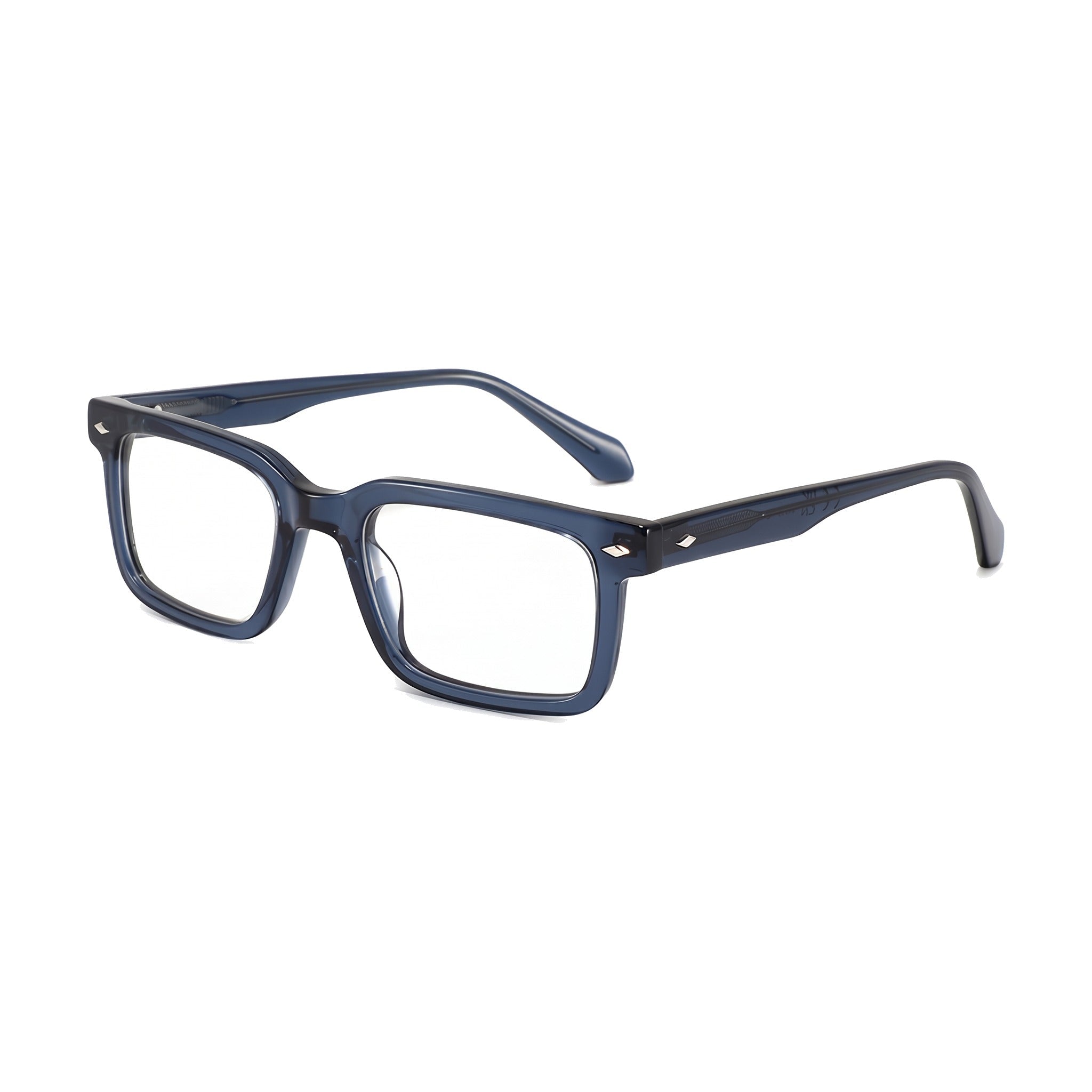 Lenstorm LS035611 Acetate Retro Classic Square Eyeglasses