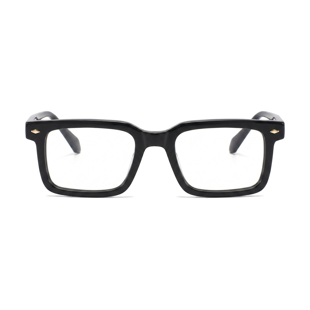 Lenstorm LS035611 Acetate Retro Classic Square Eyeglasses