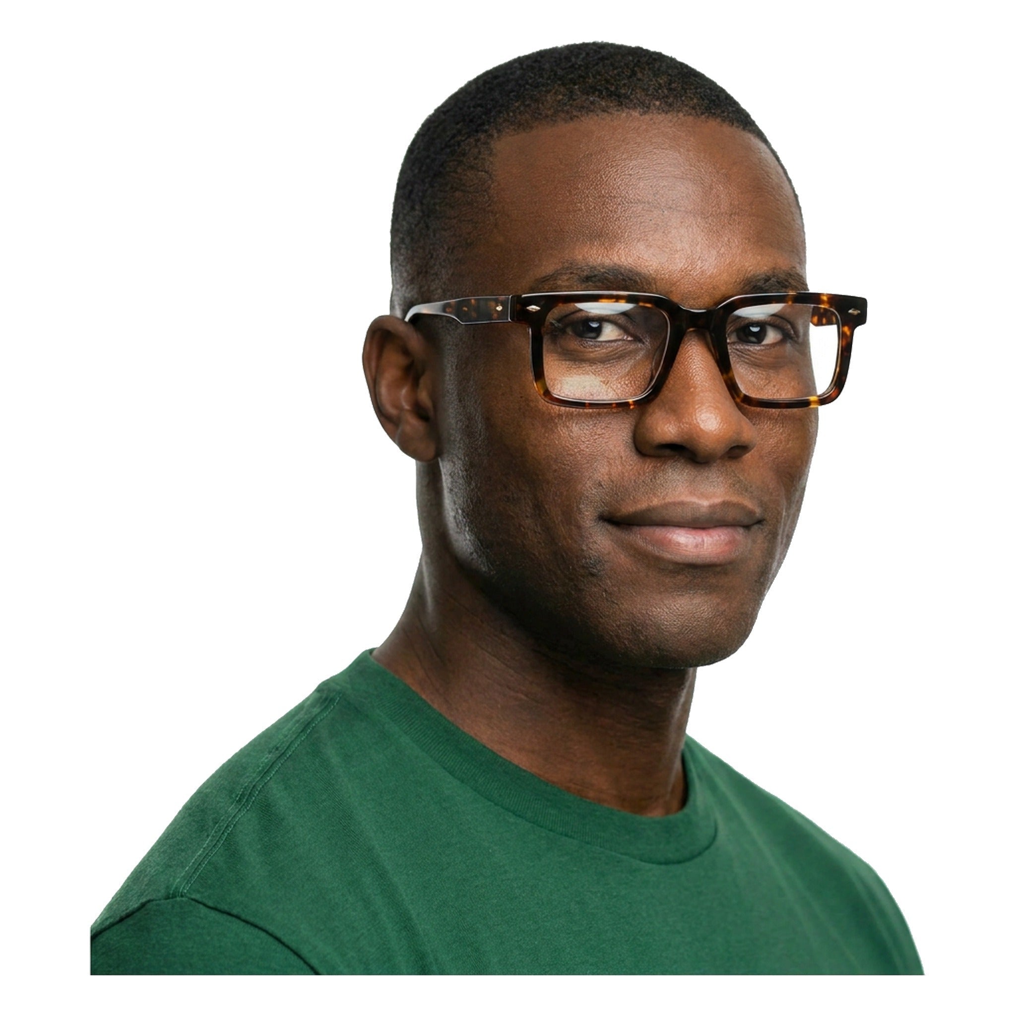 Lenstorm LS035611 Acetate Retro Classic Square Eyeglasses