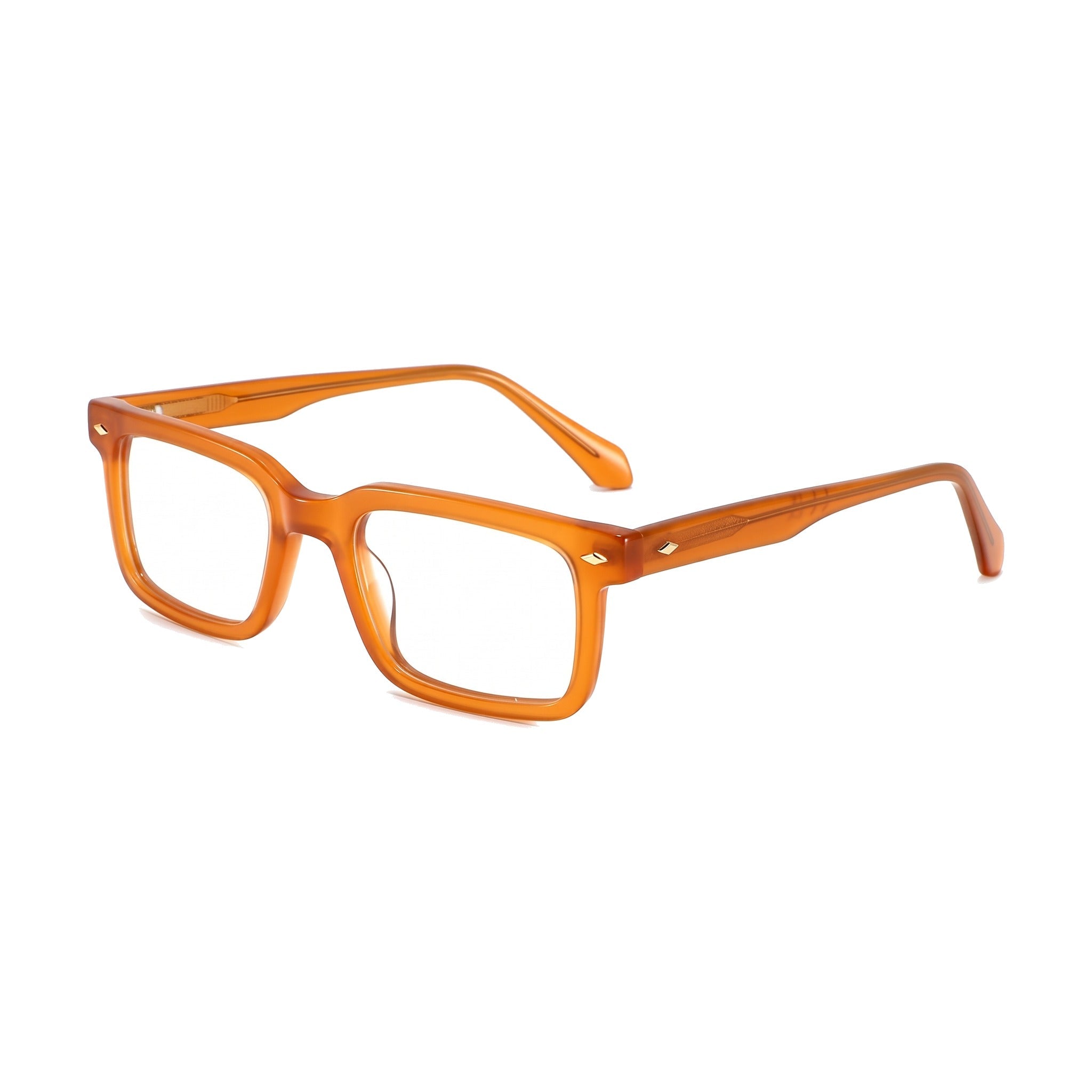 Lenstorm LS035611 Acetate Retro Classic Square Eyeglasses