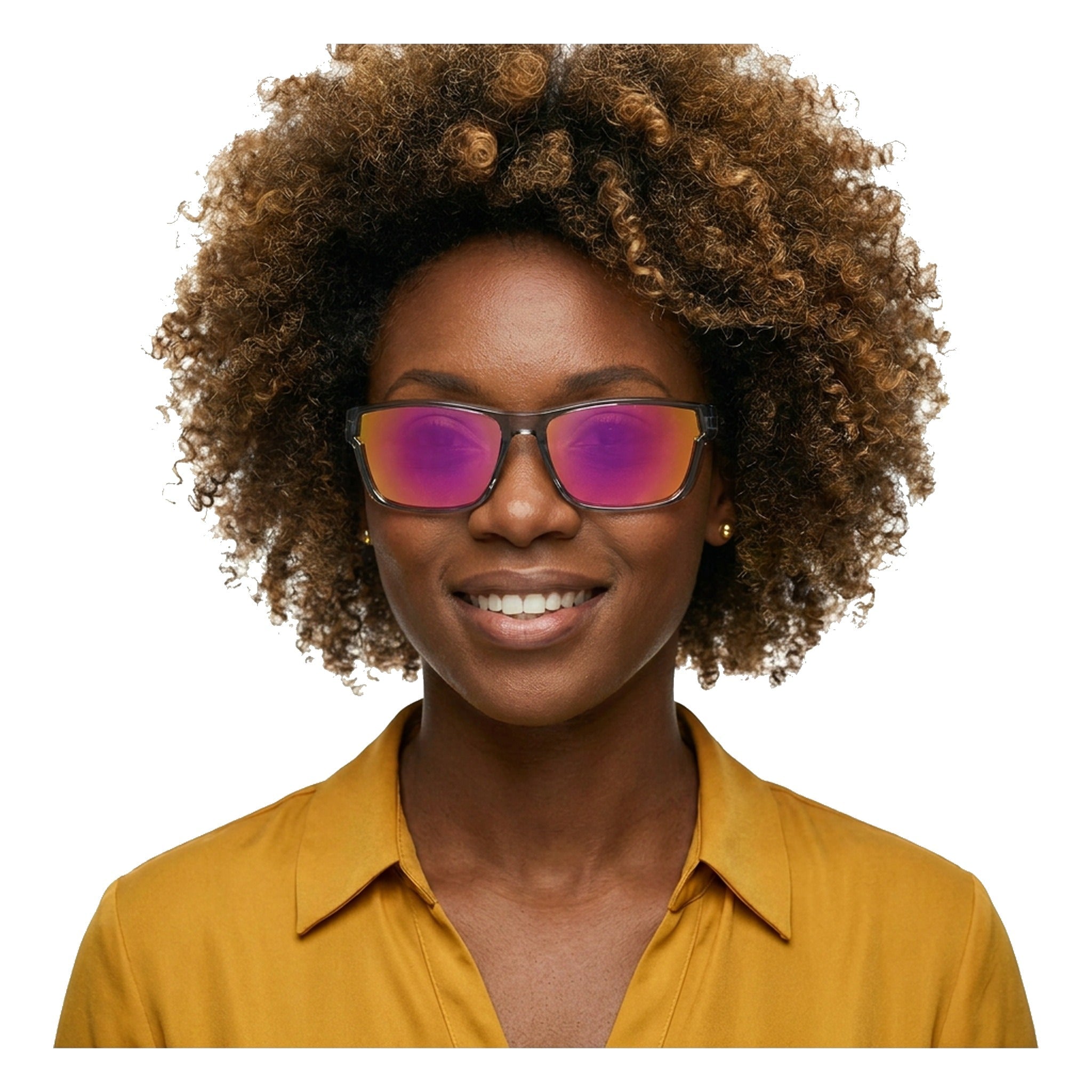 Lenstorm LS076653 TR90 Polarized Sporty Rectangular Sunglasses