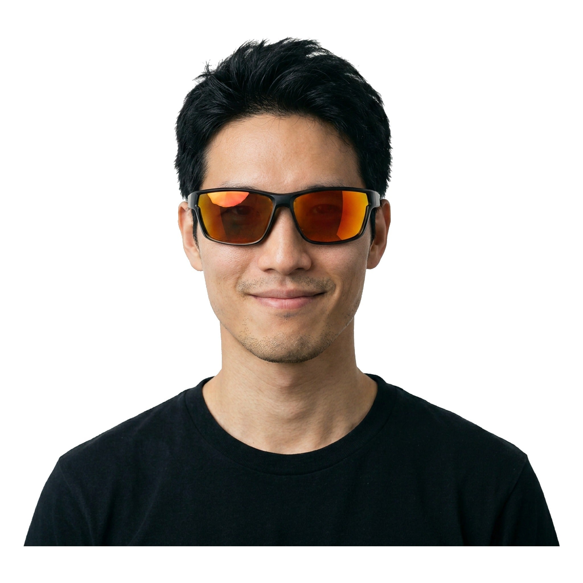 Lenstorm LS076653 TR90 Polarized Sporty Rectangular Sunglasses