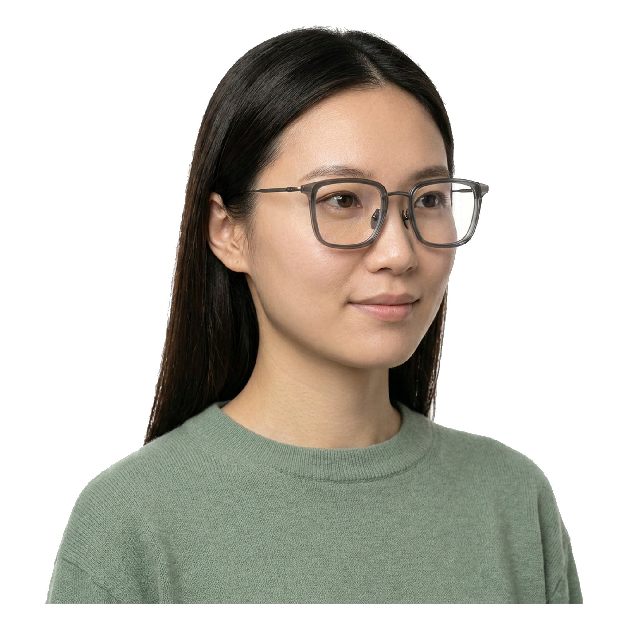 Lenstorm LS170132 Ultralight Retro Titanium Square Eyeglasses