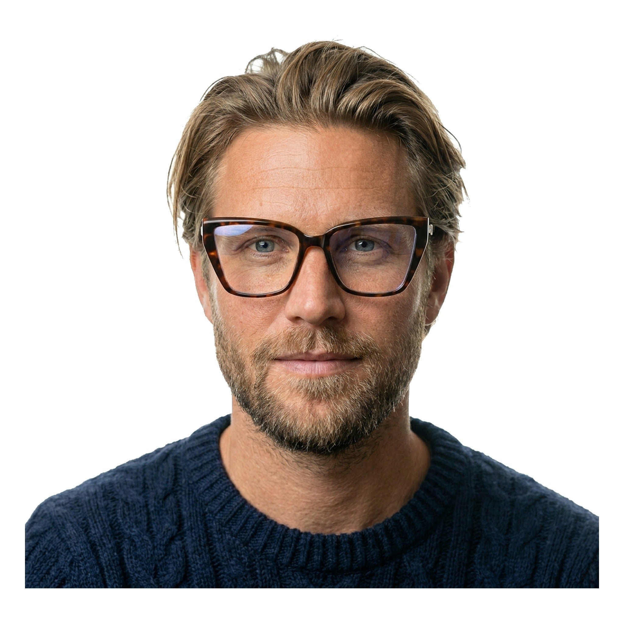 Lenstorm LS250 Ultralight Blue Light Blocking Large Frame Eyeglasses