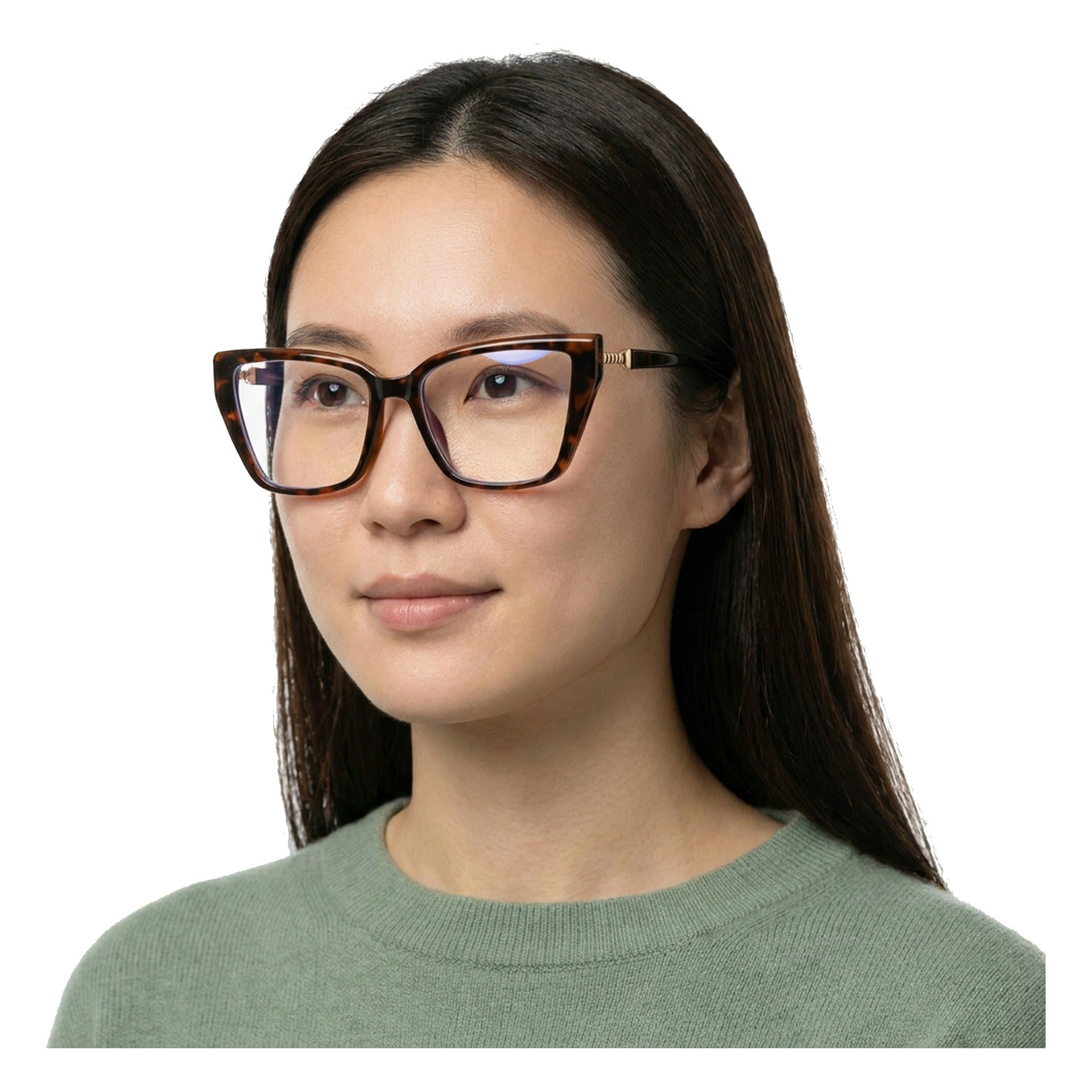 Lenstorm LS250 Ultralight Blue Light Blocking Large Frame Eyeglasses